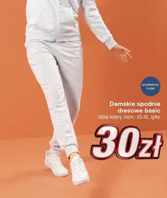 KiK Damskie spodnie dresowe basic oferta