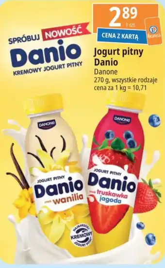 E.Leclerc Jogurt pitny Danio Danone 270 g oferta