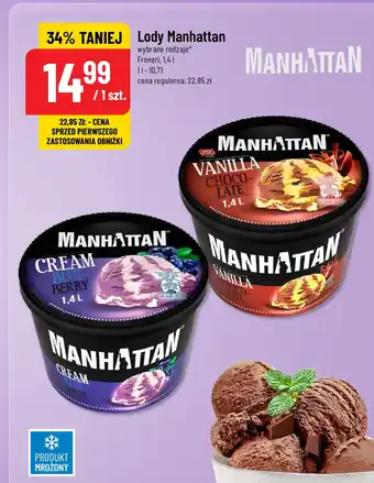Polomarket Lody Manhattan Froneri 1,4l oferta