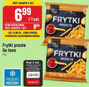Polomarket Frytki proste Go tove 1kg oferta