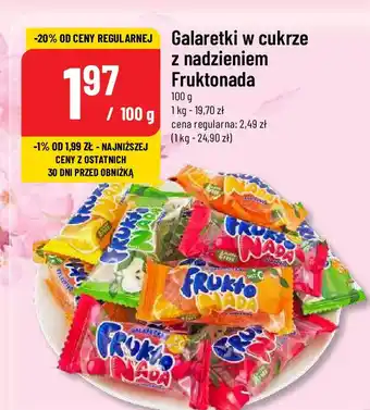 Polomarket Galaretki w cukrze z nadzieniem Fruktonada 100g oferta