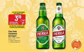 Polomarket Piwo Perła Chmielowa lub Export Perła Browary Lubelskie 0,5l oferta