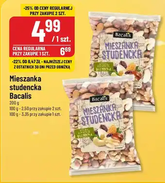 Mieszanka studencka Bacalis 200g