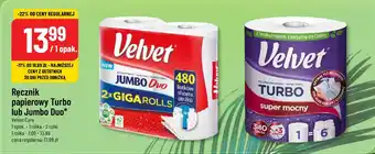 Polomarket Ręcznik papierowy Turbo lub Jumbo Duo Velvet Care oferta