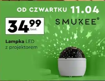 Biedronka Lampka LED z projektorem oferta