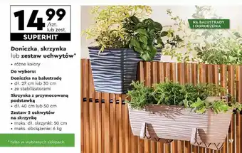 Biedronka Doniczka, skrzynka lub zestaw uchwytów oferta