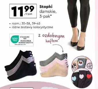 Biedronka Stopki damskie, 3-pak oferta