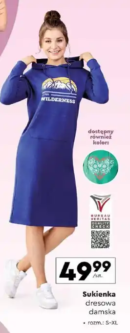 Sukienka dresowa damska