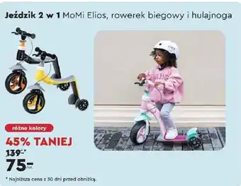 Biedronka Jeździk 2 w 1 MoMi Elios, rowerek biegowy i hulajnoga oferta