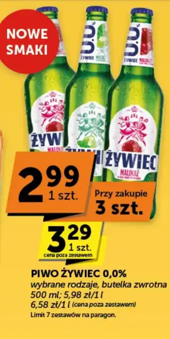 Groszek PIWO ŻYWIEC 0,0% 500ml oferta