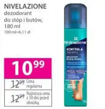 Hebe NIVELAZIONE dezodorant do stóp i butów, 180 ml oferta