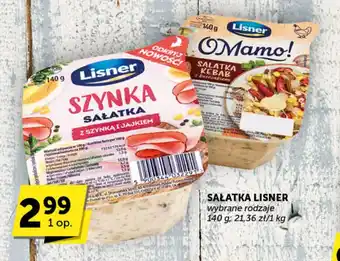 Groszek SAŁATKA LISNER 140 g oferta