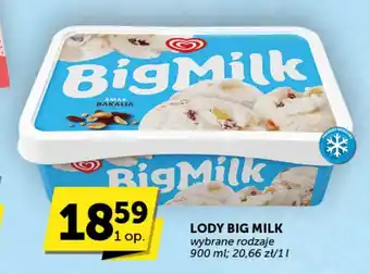 Groszek LODY BIG MILK 900 ml oferta