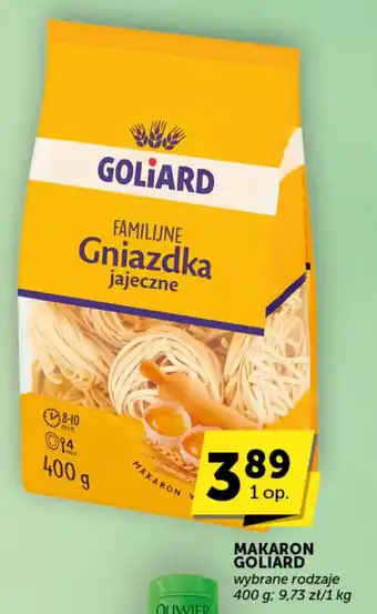 Groszek MAKARON GOLIARD 400 g oferta