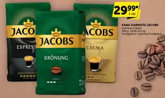 Groszek KAWA ZIARNISTA JACOBS 500 g oferta