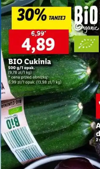 Lidl BIO Cukinia 500 g oferta