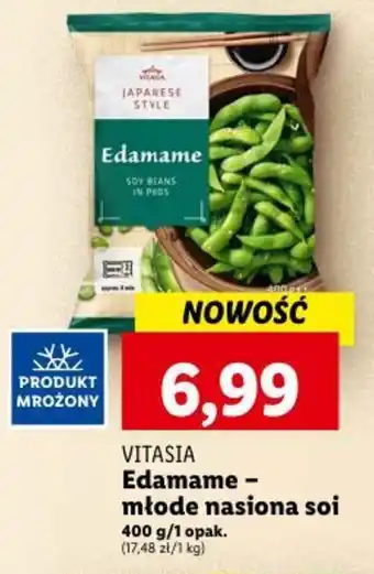 VITASIA Edamame - młode nasiona soi 400 g