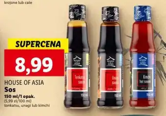 Lidl HOUSE OF ASIA Sos 150 ml oferta