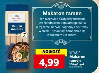 Lidl VITASIA Makaron Makaron ramen 300 g oferta