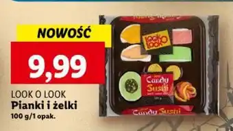 Lidl LOOK O LOOK Pianki i żelki 100 g oferta
