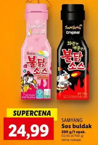 Lidl SAMYANG Sos buldak 200 g oferta