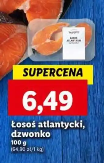 Lidl Łosoś atlantycki, dzwonko 100 g oferta