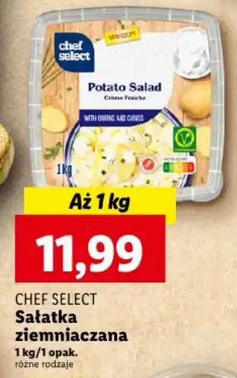 Lidl CHEF SELECT Sałatka ziemniaczana 1 kg oferta