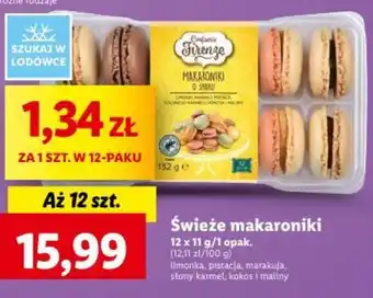 Lidl Świeże makaroniki 12 x 11 g oferta