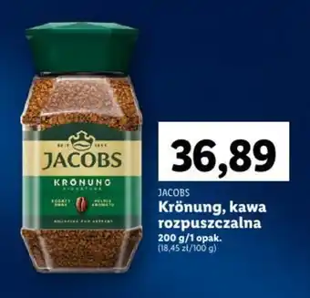 Lidl JACOBS Krönung, kawa rozpuszczalna 200 g oferta