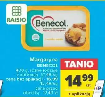 Carrefour Margaryna BENECOL 400 g oferta