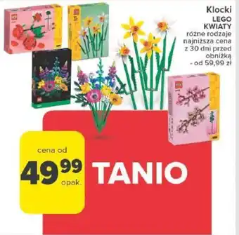 Carrefour Klocki LEGO KWIATY oferta