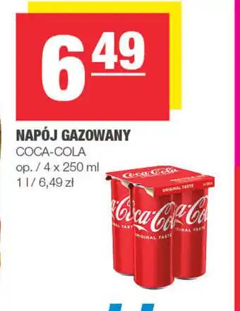 Spar Napój gazowany 4x250ml oferta