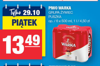 Spar Piwo Warka 6x500ml oferta