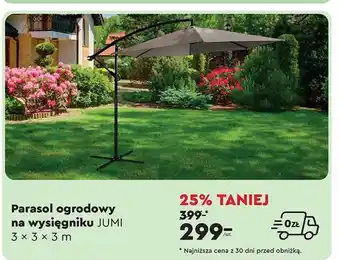 Biedronka Parasol ogrodowy Jumi oferta