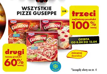 Biedronka WSZYSTKIE PIZZE GUSEPPE oferta