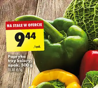 Biedronka Papryka trzy kolory, opak. 500 g oferta