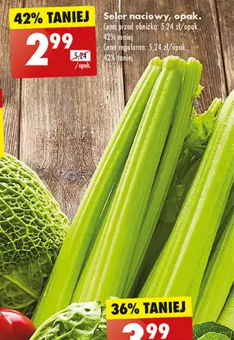 Biedronka Seler naciowy, opak. oferta