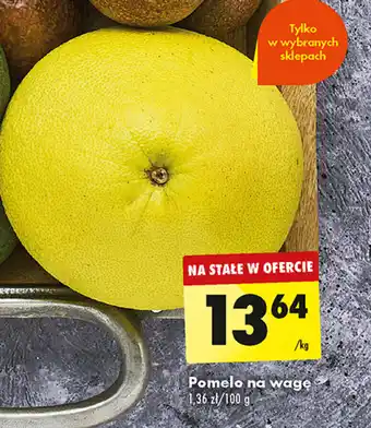 Biedronka Pomelo na wagę 1 kg oferta