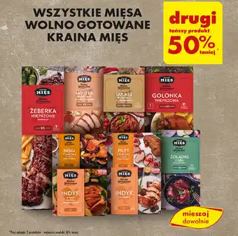 Biedronka WSZYSTKIE MIĘSA WOLNO GOTOWANE KRAINA MIĘS oferta