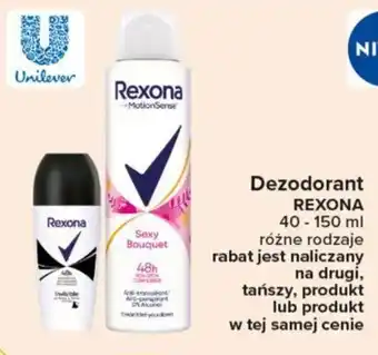 Carrefour Dezodorant REXONA 40-150 ml oferta