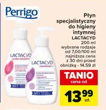 Carrefour Płyn specjalistyczny do higieny intymnej LACTACYD 200 ml oferta