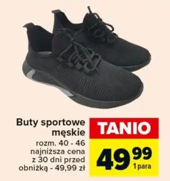 Carrefour Buty sportowe męskie oferta