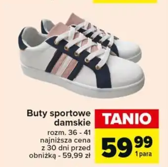 Carrefour Buty sportowe damskie oferta