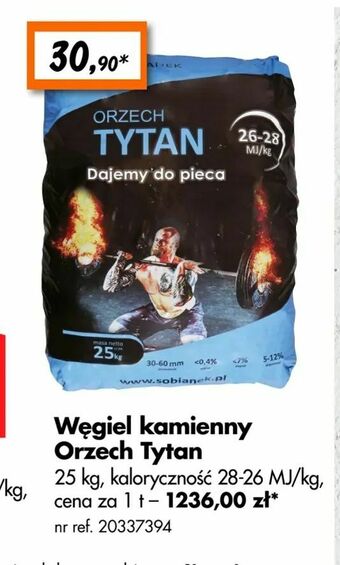 Bricoman Węgiel kamienny Orzech Tytan oferta