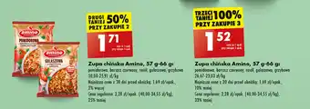 Biedronka Zupa chińska Amino, 57 g-66 g oferta