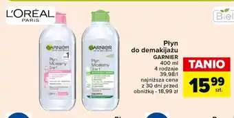 Carrefour Płyn do demakijażu Garnier oferta