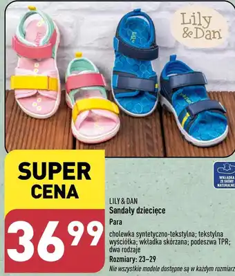 ALDI Sandały Lily & Dan oferta