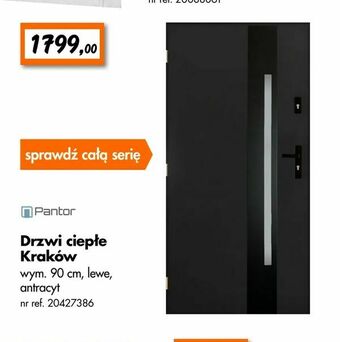 Bricoman Drzwi ciepłe Kraków oferta