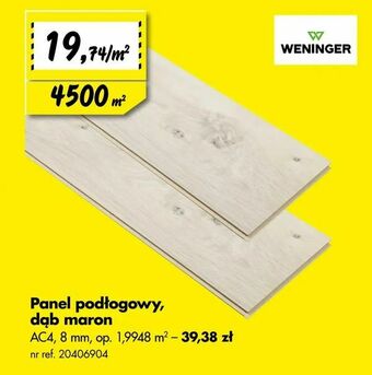 Bricoman Panel podłogowy, dąb maron oferta