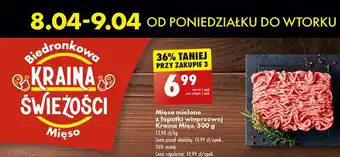 Biedronka Mięso mielone oferta